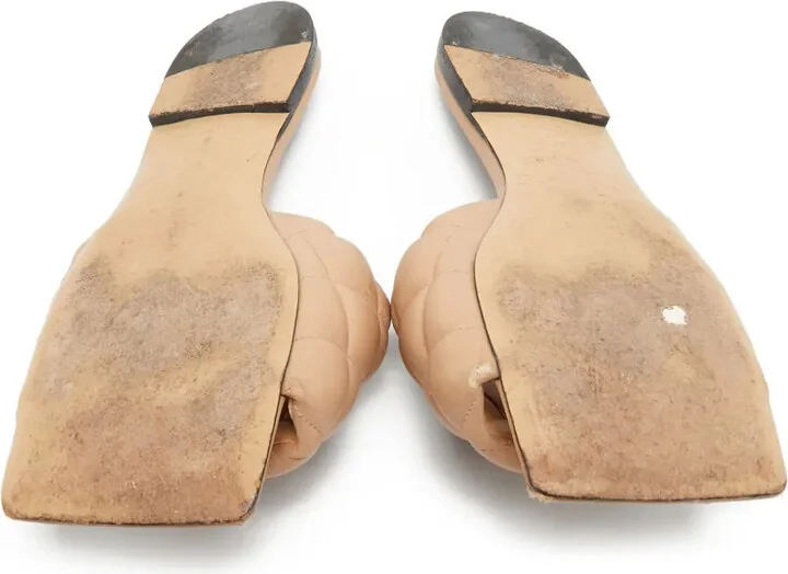 Quilted Leather Sandals - Image 4