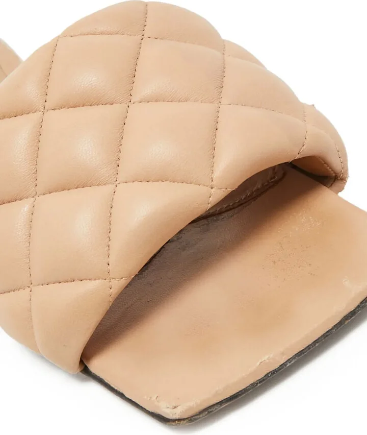 Quilted Leather Sandals - Image 5