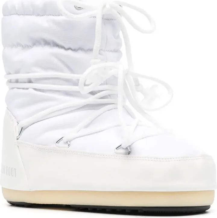 Quilted Logo-Print Ankle Boots - Image 2