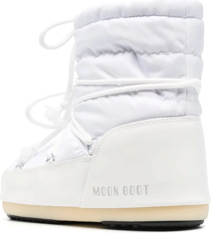 Quilted Logo-Print Ankle Boots - Image 3