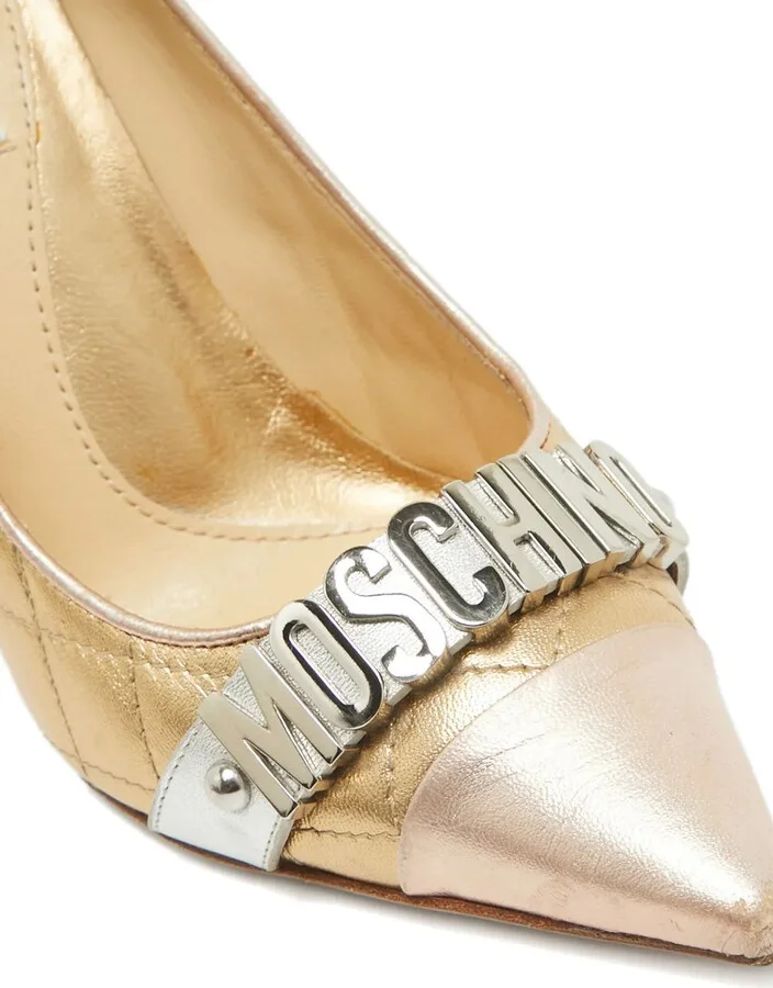 Quilted Logo Pumps - Image 5