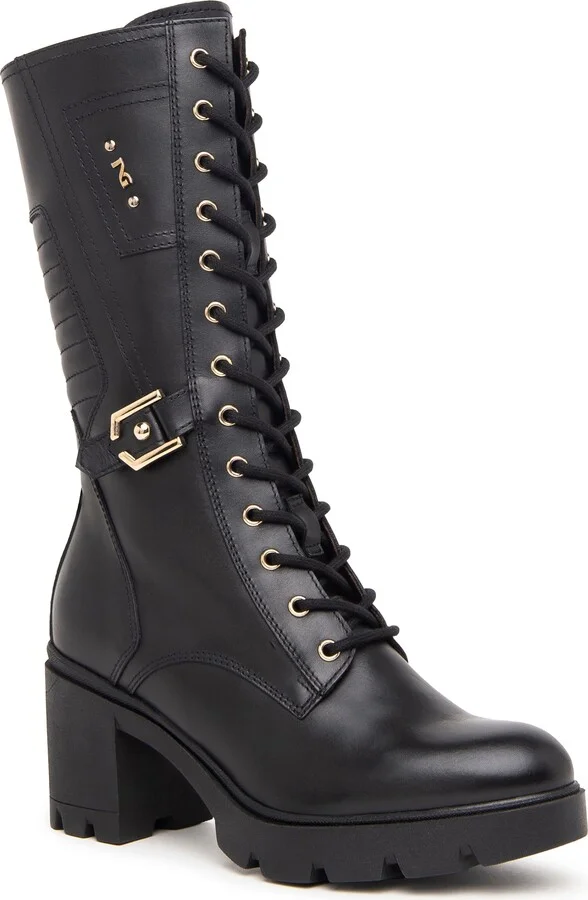 Quilted Moto Boot