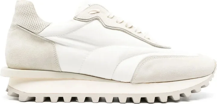 Quilted Panelled Sneakers