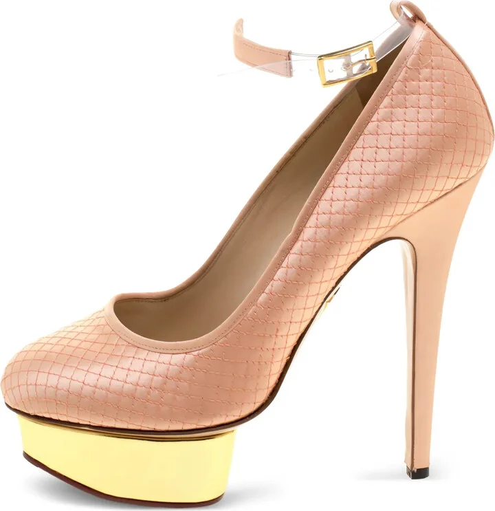 Quilted Platform Pumps