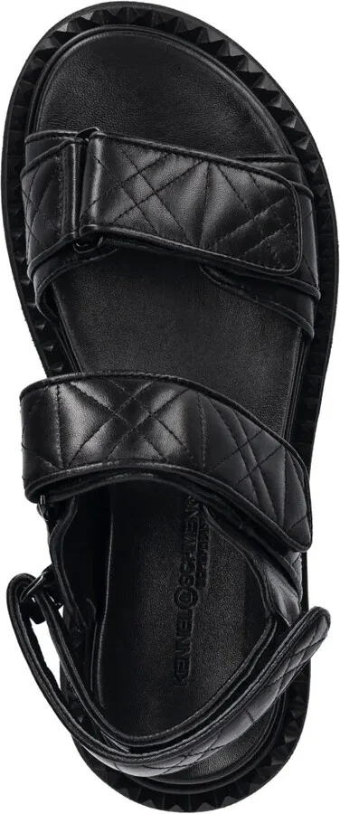 Quilted Platform Sandals - Image 4