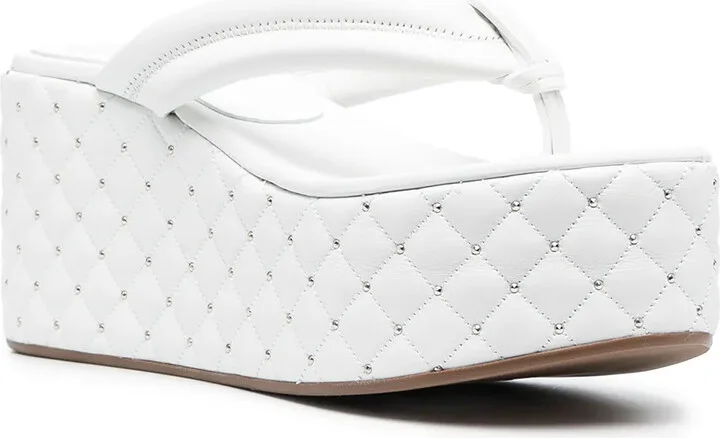 Quilted Platform Sandals - Image 2