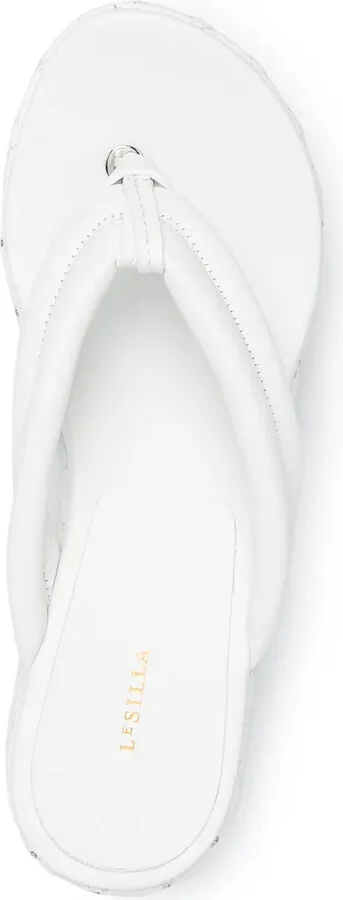 Quilted Platform Sandals - Image 4