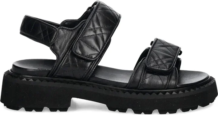 Quilted Platform Sandals