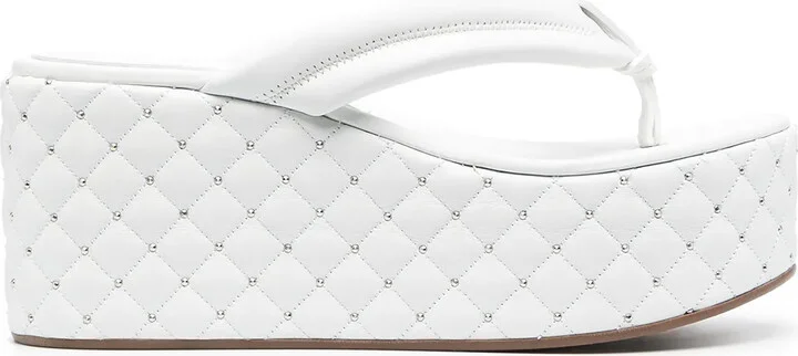 Quilted Platform Sandals