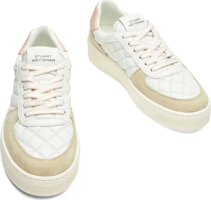 Quilted Platform Trainers - Image 2