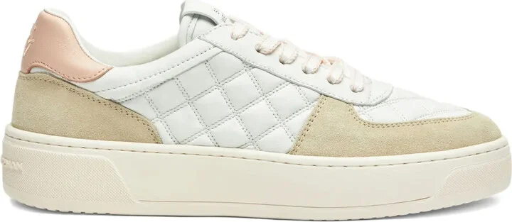 Quilted Platform Trainers