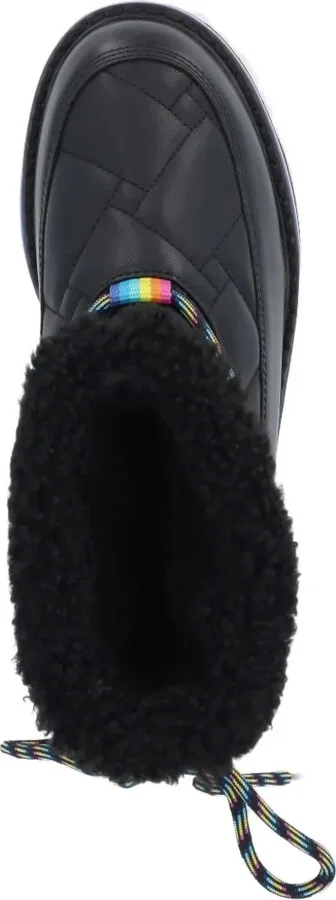 Quilted Rainbow-Sole Boots - Image 2