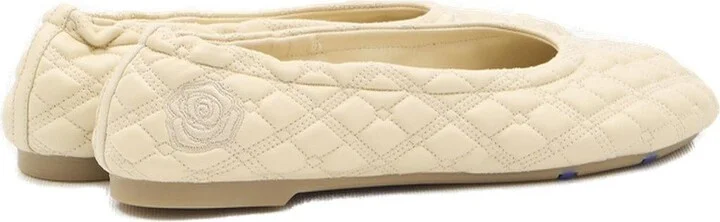 Quilted Slip-on Ballerina Shoes - Image 2