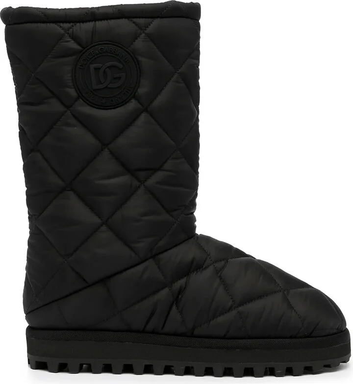 Quilted Snow Boots