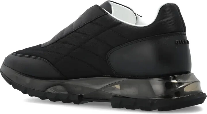 Quilted Transparent-Sole Sneakers - Image 3