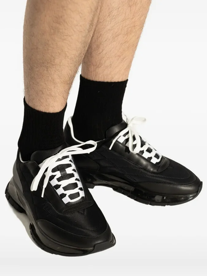Quilted Transparent-Sole Sneakers - Image 5