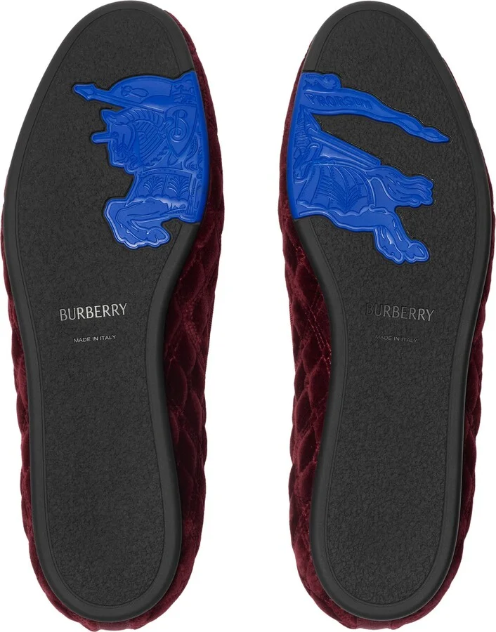 Quilted Velvet Estate Slippers - Image 5