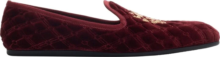 Quilted Velvet Estate Slippers