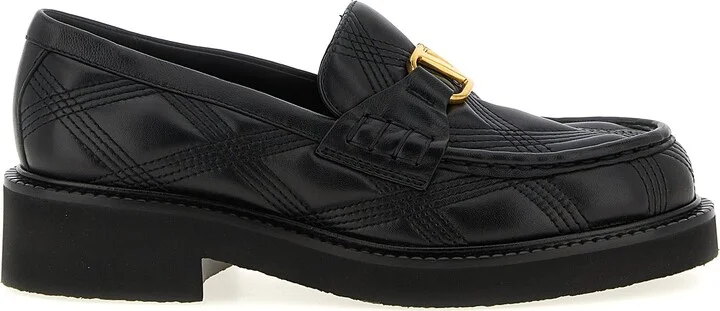 Quiltie Loafers Black