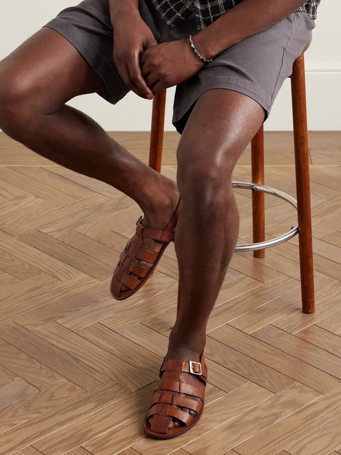 Quincy Leather Fisherman Sandals - Image 2