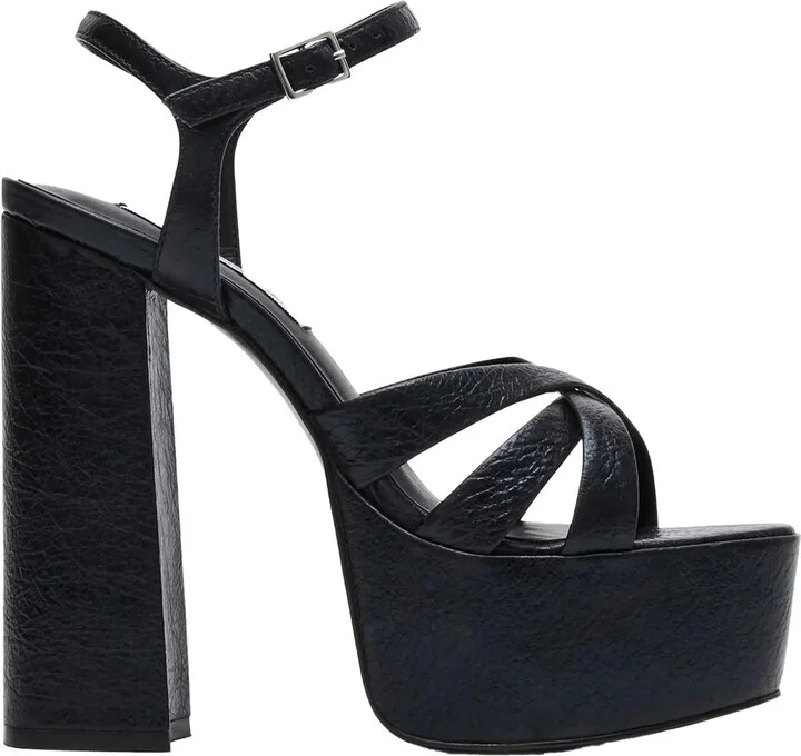Quinlyn Womens Buckle Platform Sandals