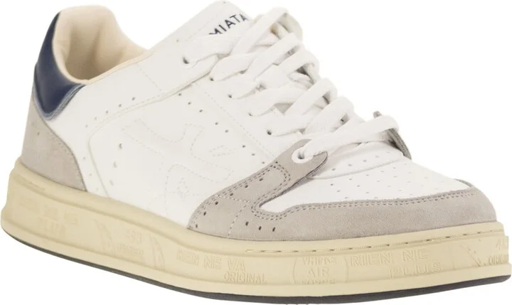 Quinn 7323 - Leather Trainers - Image 2