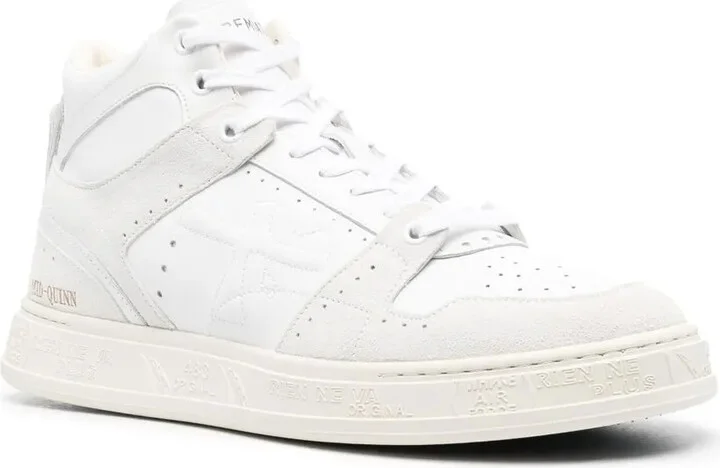Quinn high-top leather sneakers - Image 2