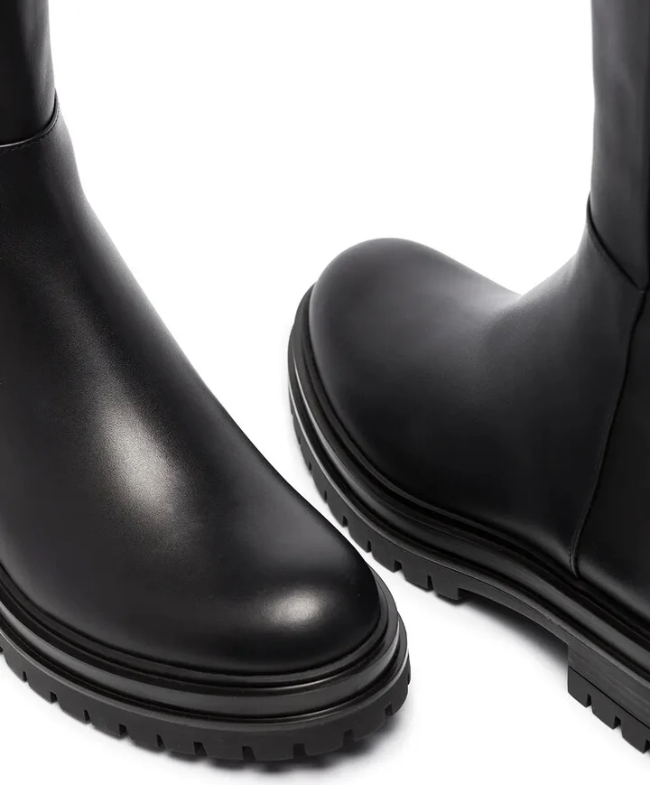 Quinn leather thigh-high boots - Image 4