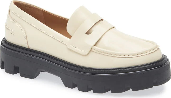 Quinn Lug Sole Penny Loafer