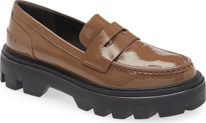 Quinn Platform Penny Loafer
