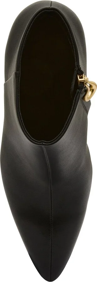 Quinn Ribbon Heel Ankle Boot In Colour Black Size 35 - Image 4