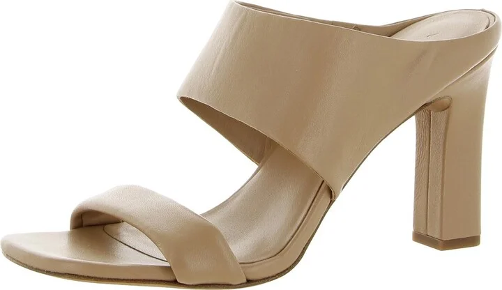 Quinn Womens Padded Insole Leather Slide