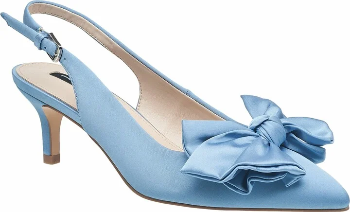 Quinnbow Slingback Kitten Heel