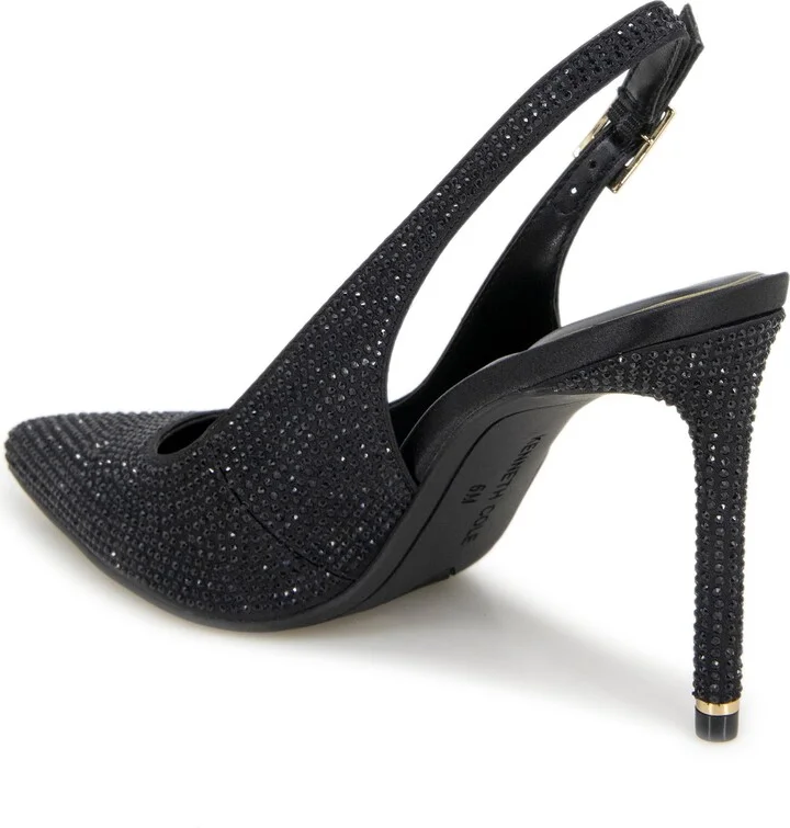 Quinnly Crystal Slingback Pointed Toe Pump - Image 2