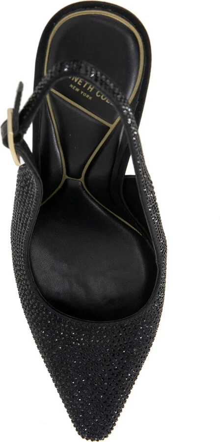 Quinnly Crystal Slingback Pointed Toe Pump - Image 5