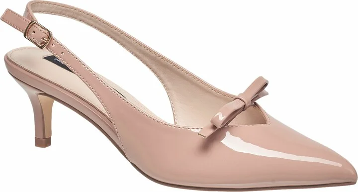 Quinny Slingback Kitten Heel