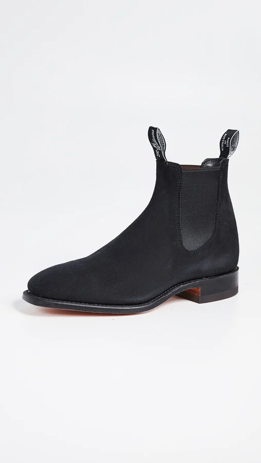 R.M. Williams Suede RM Chelsea Boots - Image 2