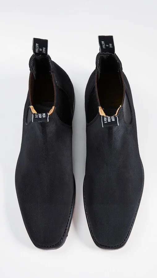 R.M. Williams Suede RM Chelsea Boots - Image 4
