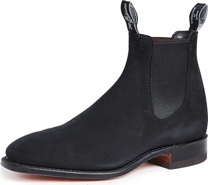 R.M. Williams Suede RM Chelsea Boots