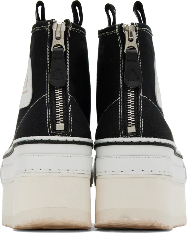 R13 Black Courtney Sneakers - Image 2