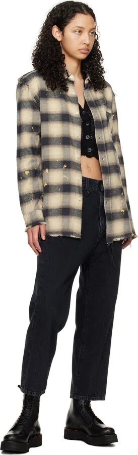 R13 Black Single Stack Boots - Image 5