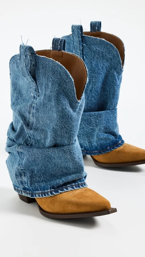R13 Chunky Cowboy Boots - Image 4