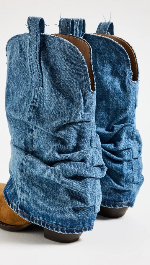 R13 Chunky Cowboy Boots - Image 5