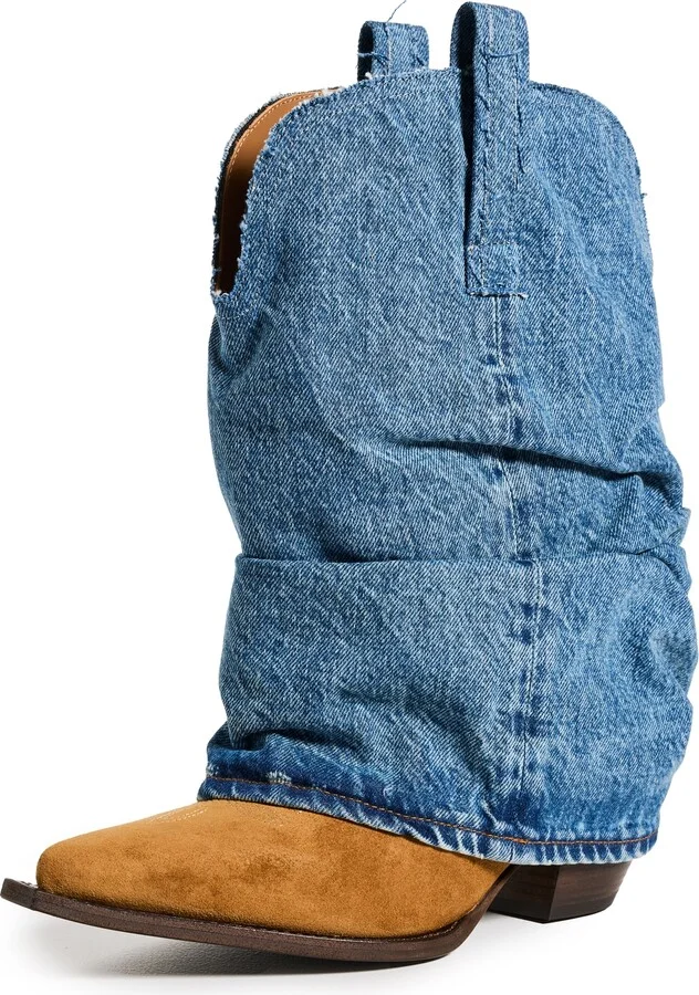 R13 Chunky Cowboy Boots