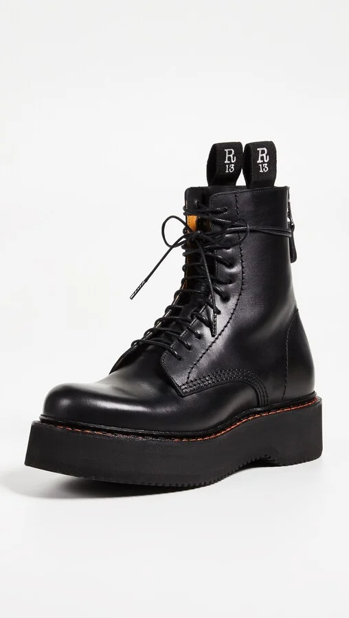 R13 Platform Combat Boots - Image 4