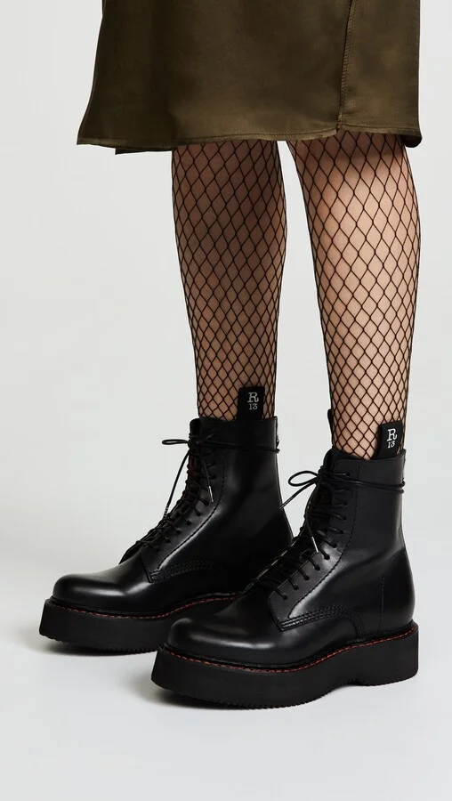 R13 Platform Combat Boots - Image 5