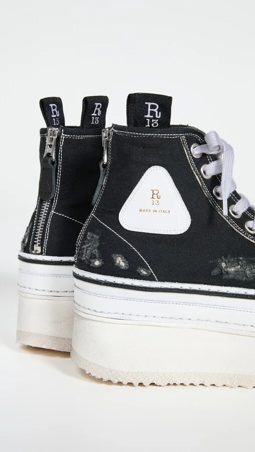 R13 Platform High Top Sneakers - Image 4