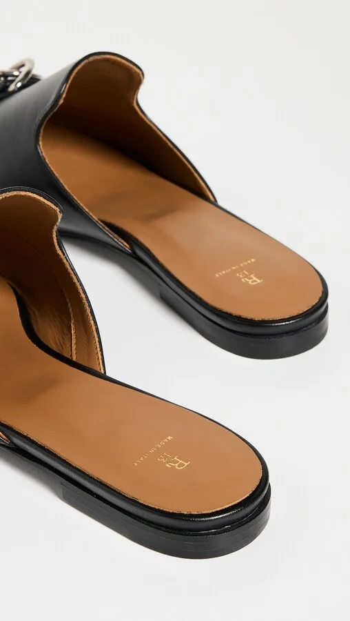 R13 Pointed Toe Slides with Ring - Image 2
