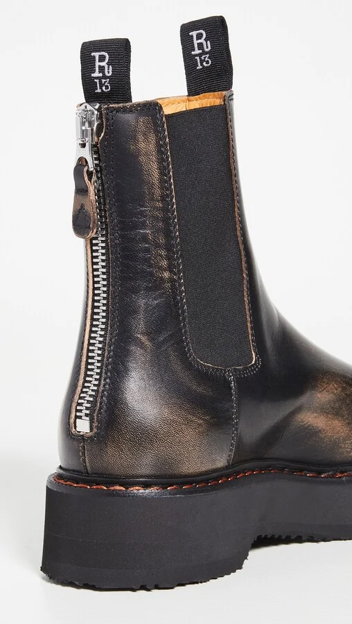 R13 Single Stack Chelsea Boots - Image 5