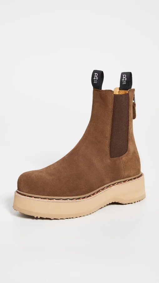 R13 Single Stack Chelsea Boots - Image 5